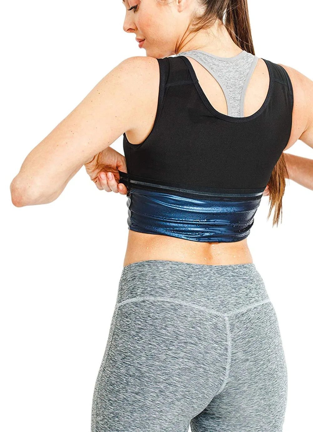 Unisex Neoprene Sauna Vest for Slimming, Waist Training & Fat Burning