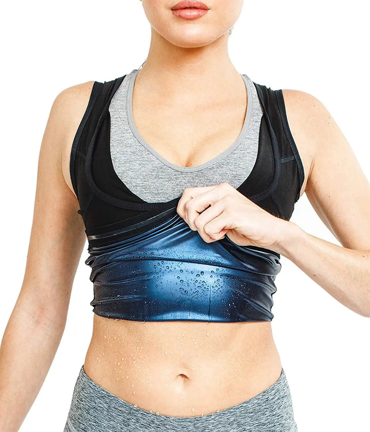 Unisex Neoprene Sauna Vest for Slimming, Waist Training & Fat Burning