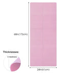 4mm Thick Anti-Slip EVA Yoga Mat for Fitness, Pilates & Gymnastics