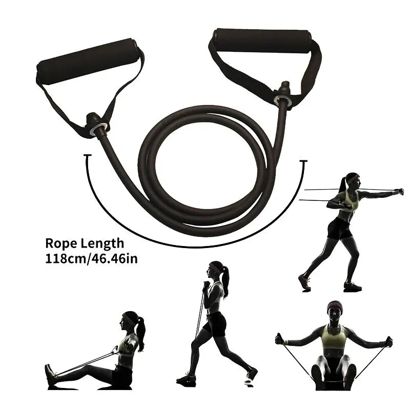 Unisex Resistance Bands with Handles for Home Strength Training