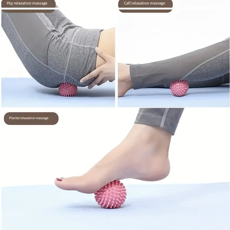 Hedgehog Massage Ball for Yoga, Sports, and Muscle Relaxation