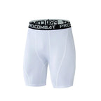 Men's Compression Bodybuilding Shorts - Elastic Skinny Workout Leggings