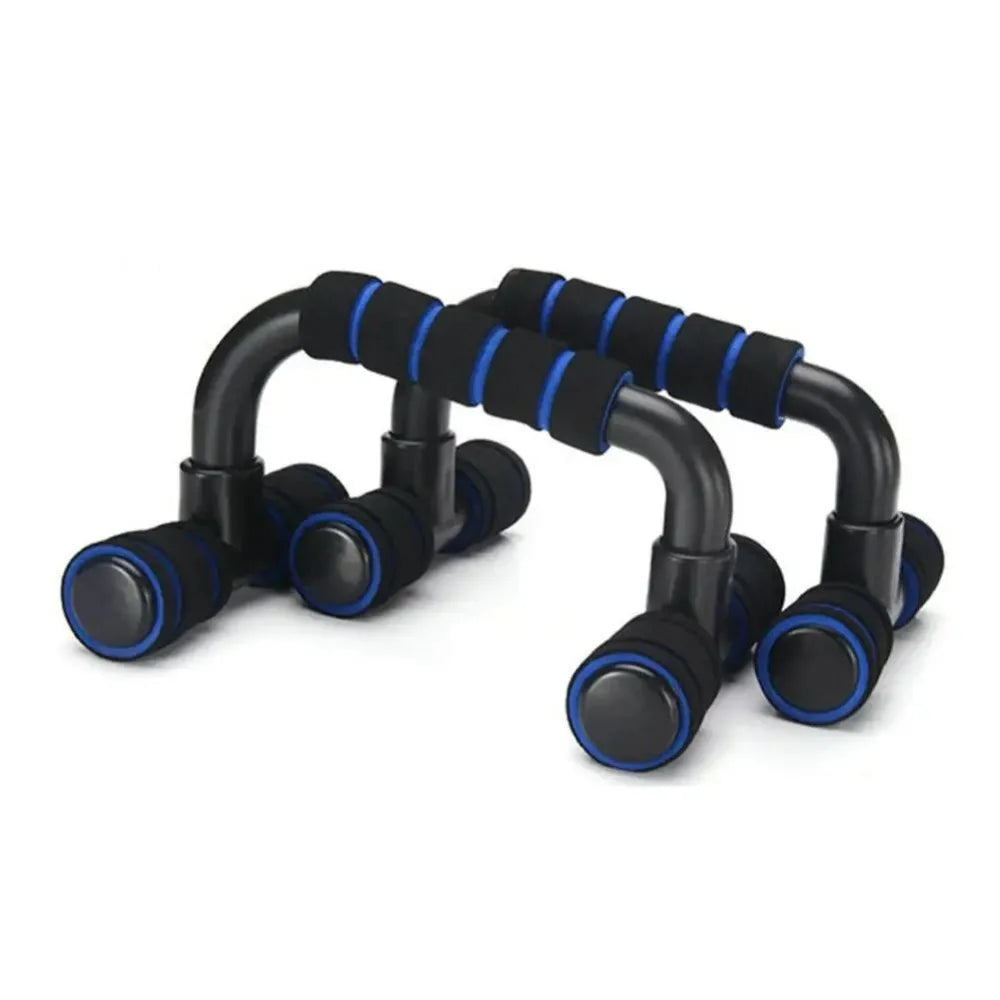 Non-Slip H-Shaped Push-Up Bars for Stable Gym & Calisthenics Workouts