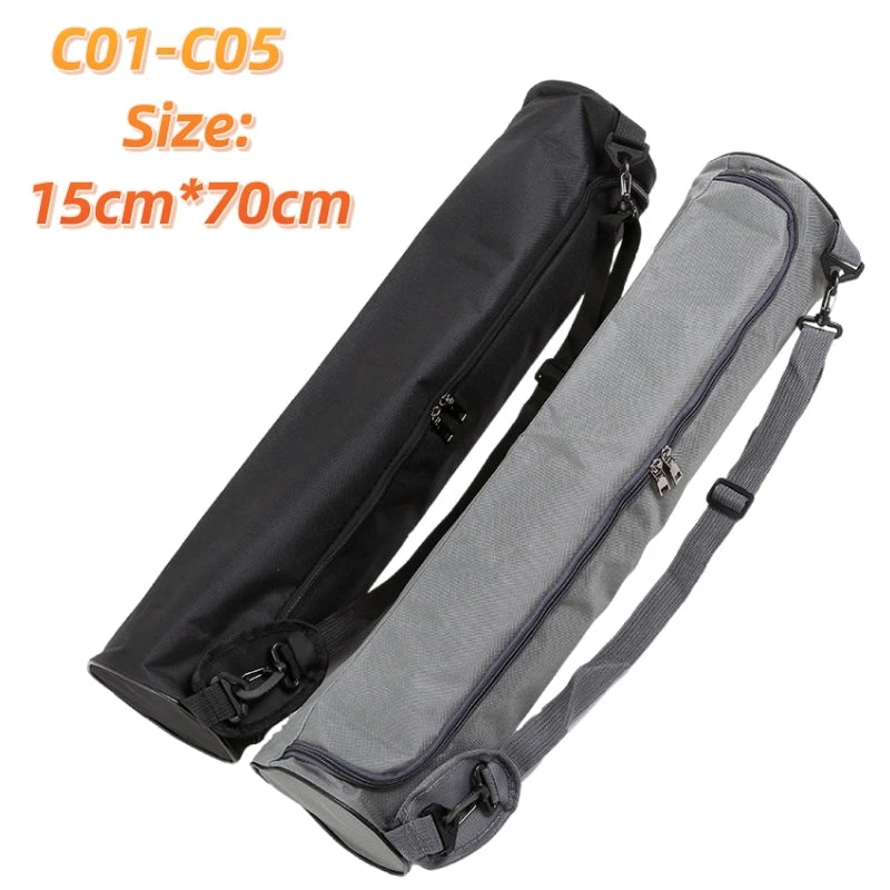 Unisex Printed Yoga Mat Bag - Sports Backpack for Pilates, Fitness & Gym