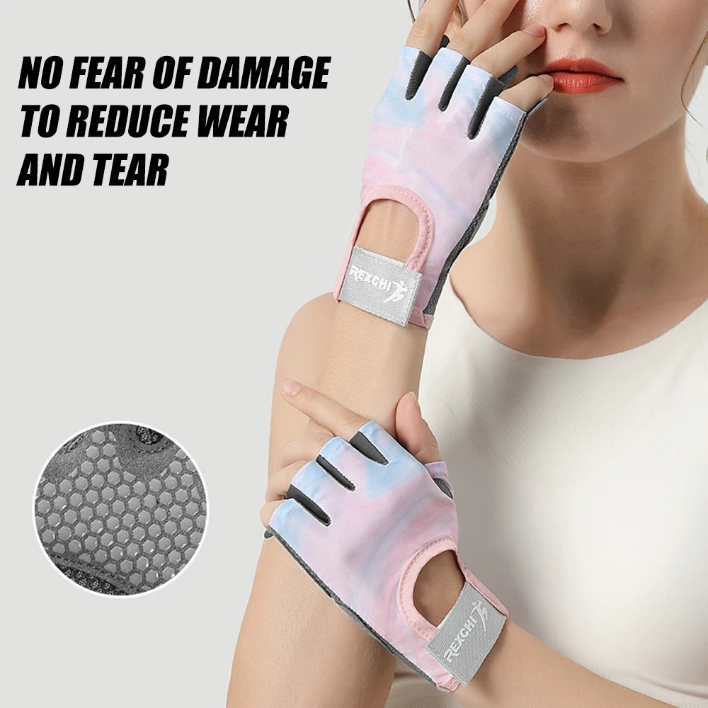 Women's Workout Gloves with Wrist Support for Gym, Lifting, and CrossFit