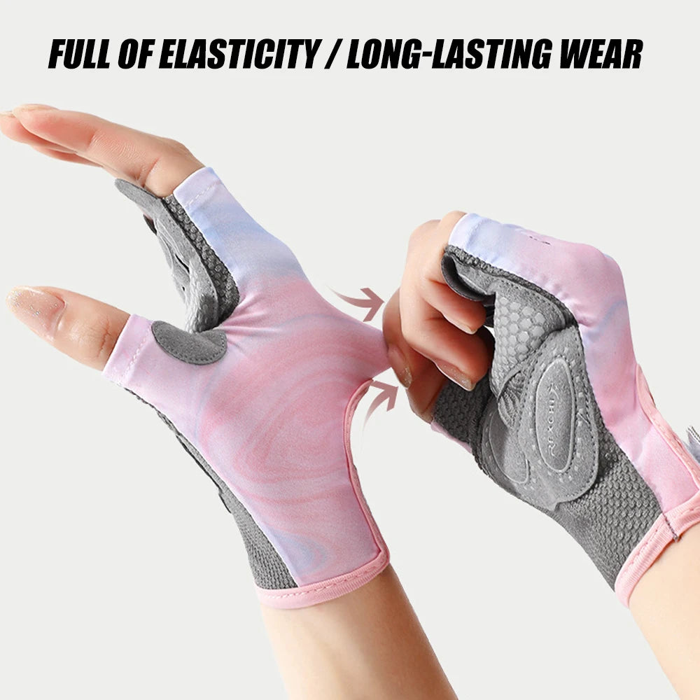 Women's Workout Gloves with Wrist Support for Gym, Lifting, and CrossFit