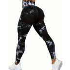 Women's Seamless High-Waist Yoga Leggings for Push-Up Fitness & Gym