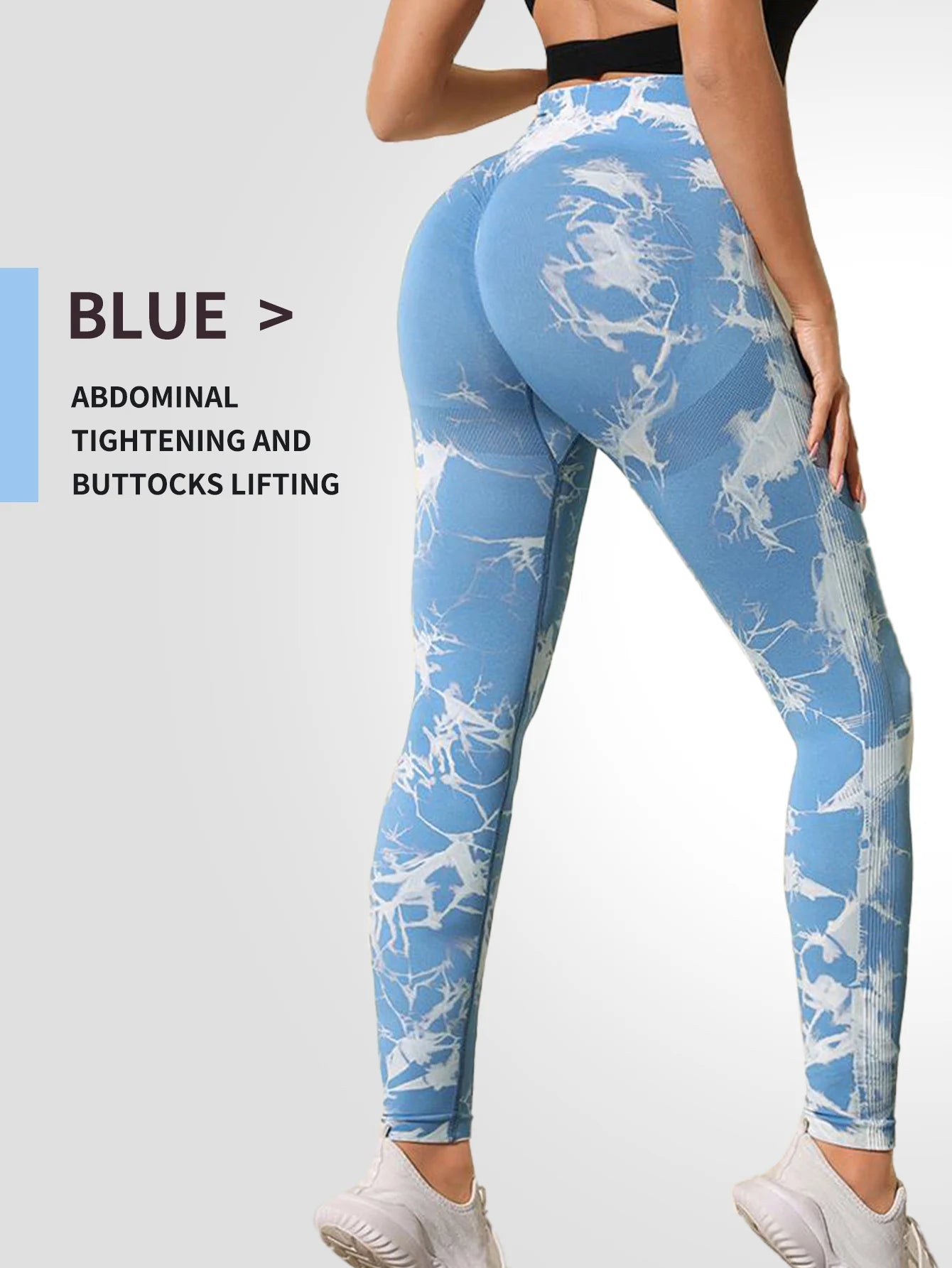 Women's Seamless High-Waist Yoga Leggings for Push-Up Fitness & Gym