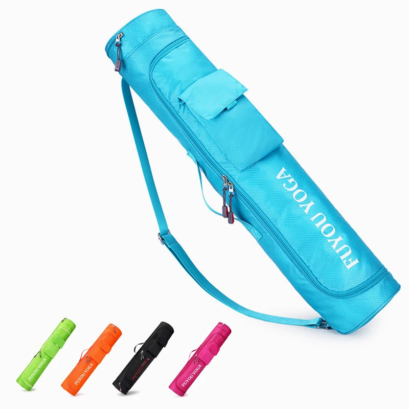 Unisex Printed Yoga Mat Bag - Sports Backpack for Pilates, Fitness & Gym