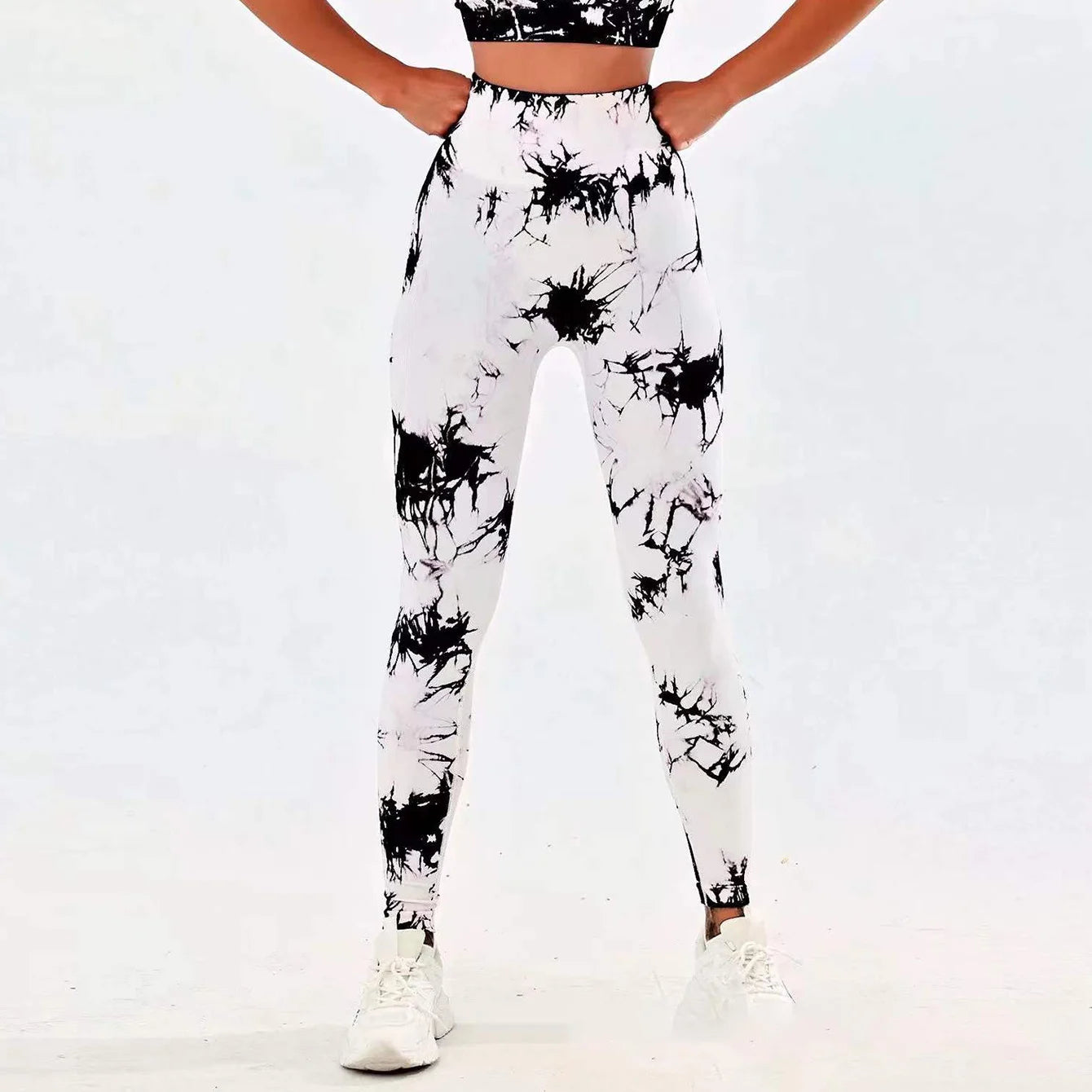 Women's Seamless High-Waist Yoga Leggings for Push-Up Fitness & Gym