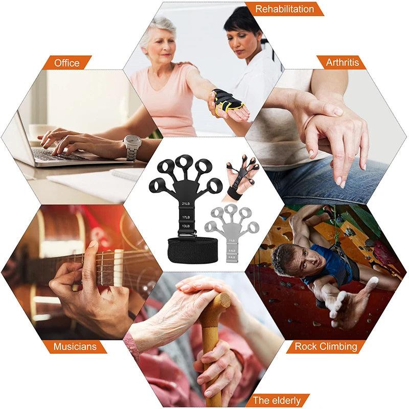 Boost Finger Strength & Dexterity with a 6-Level Finger Gripper