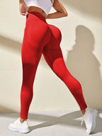Women's Seamless High-Waist Yoga Crop Pants for Hip-Lifting Fitness