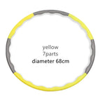 Portable Detachable Fitness Hula Hoop for Waist Training
