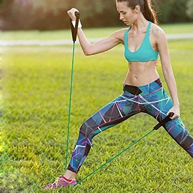 Unisex Resistance Bands with Handles for Home Strength Training