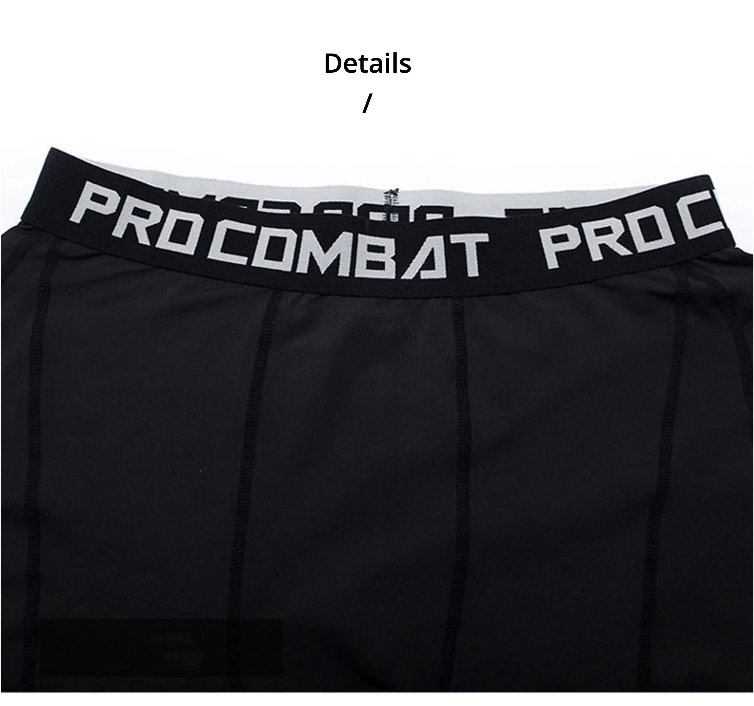 Men's Compression Bodybuilding Shorts - Elastic Skinny Workout Leggings