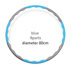 Portable Detachable Fitness Hula Hoop for Waist Training