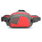 Nylon Running Waist Pack with Bottle Holder for Hiking & Jogging