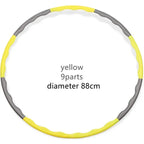 Portable Detachable Fitness Hula Hoop for Waist Training