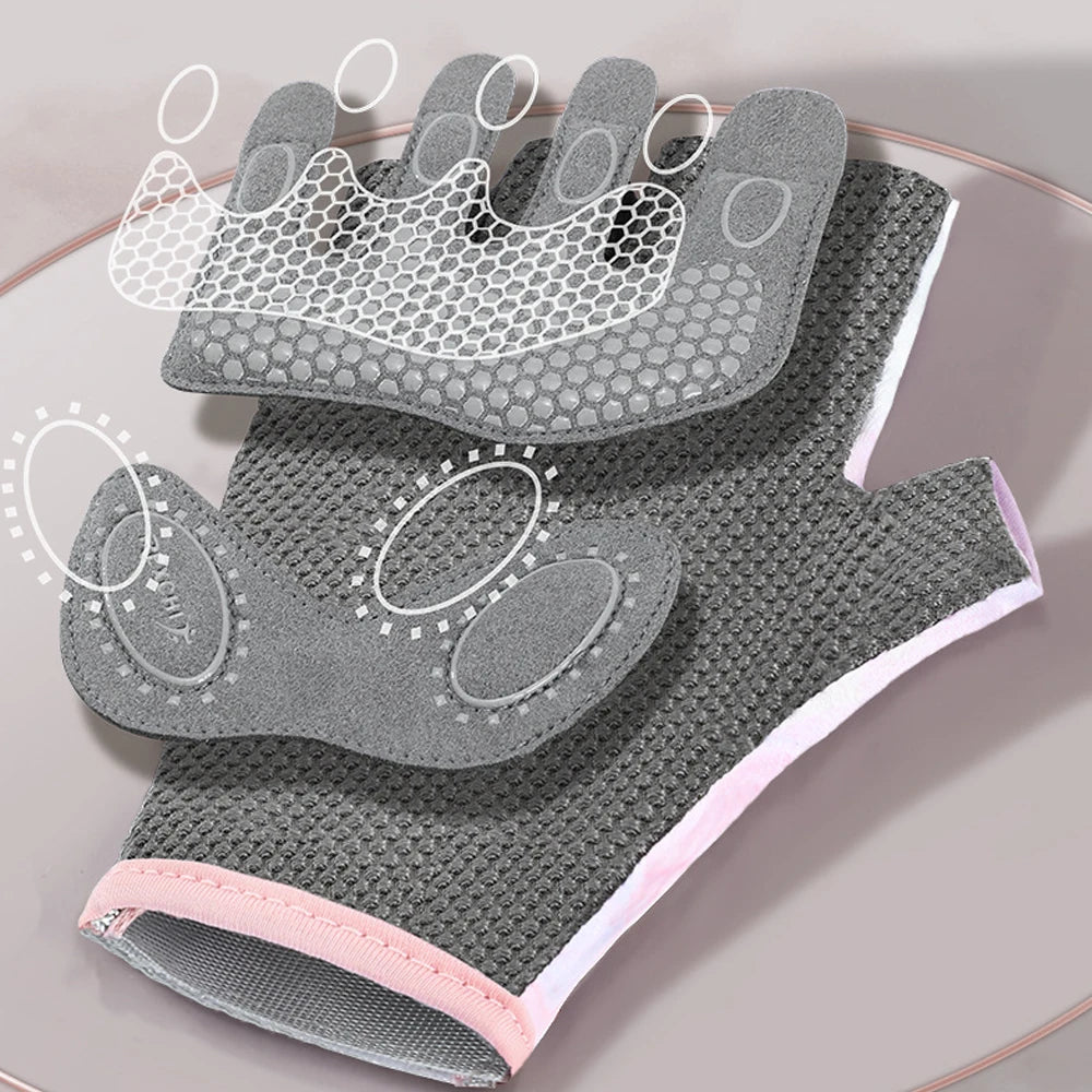 Women's Workout Gloves with Wrist Support for Gym, Lifting, and CrossFit