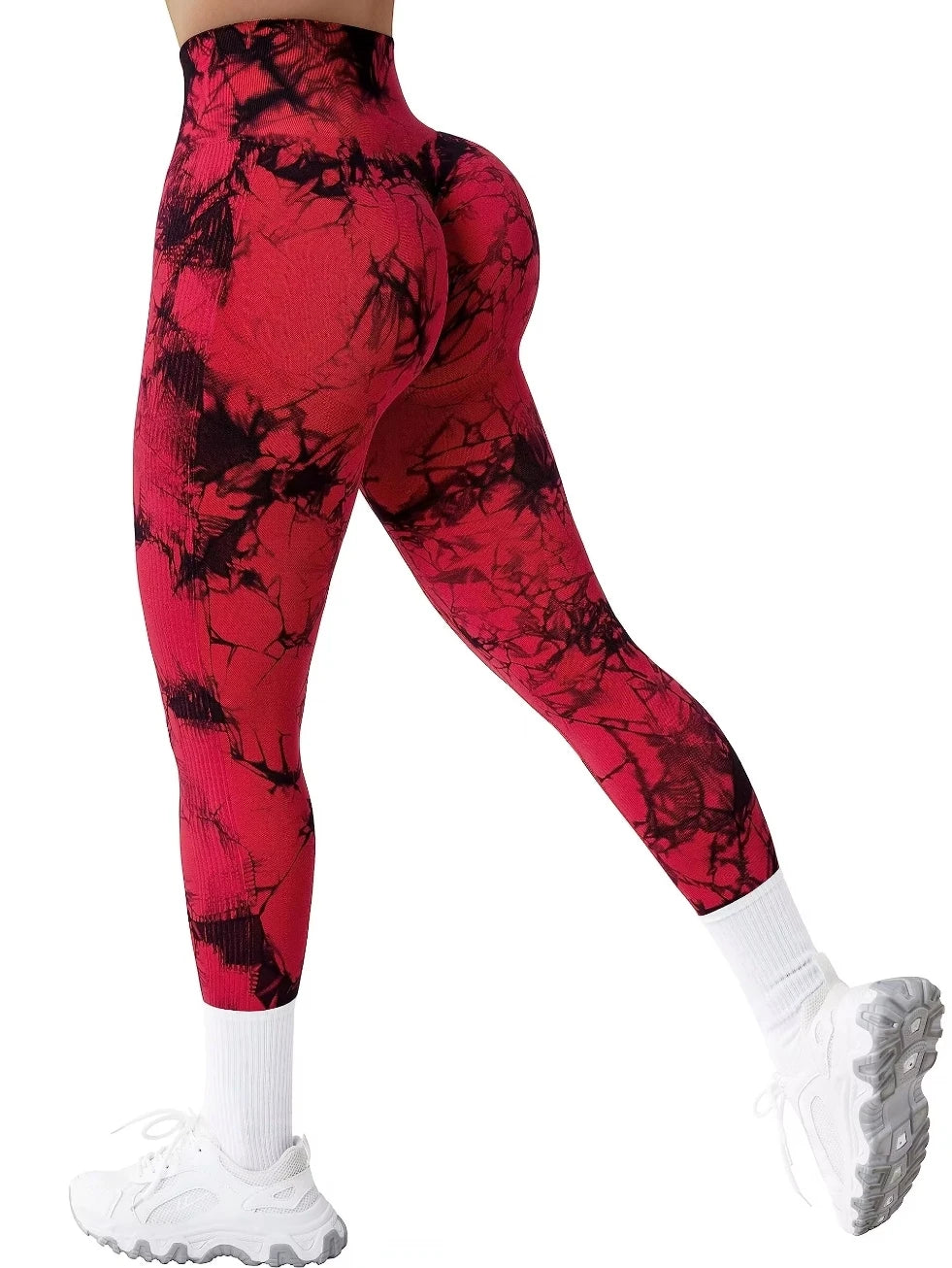 Women's Seamless High-Waist Yoga Leggings for Push-Up Fitness & Gym