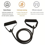 Unisex Resistance Bands with Handles for Home Strength Training