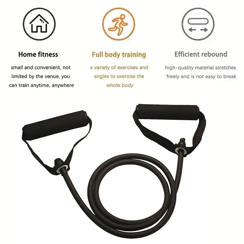 Unisex Resistance Bands with Handles for Home Strength Training