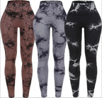 Women's Seamless High-Waist Yoga Leggings for Push-Up Fitness & Gym