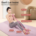 6-Tube Resistance Band Pedal Puller, Multi-Function Tension Rope for Home & Gym Fitness, Yoga, and Sports Exercises