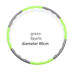 Portable Detachable Fitness Hula Hoop for Waist Training