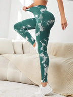 Women's Seamless High-Waist Yoga Leggings for Push-Up Fitness & Gym