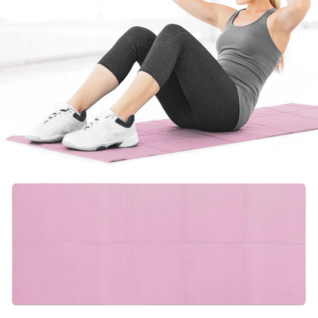 4mm Thick Anti-Slip EVA Yoga Mat for Fitness, Pilates & Gymnastics