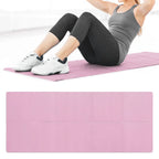 4mm Thick Anti-Slip EVA Yoga Mat for Fitness, Pilates & Gymnastics