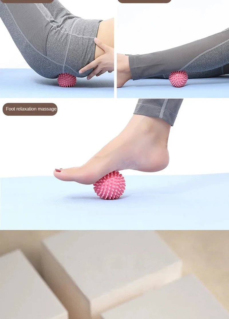 Hedgehog Massage Ball for Yoga, Sports, and Muscle Relaxation