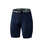Men's Compression Bodybuilding Shorts - Elastic Skinny Workout Leggings
