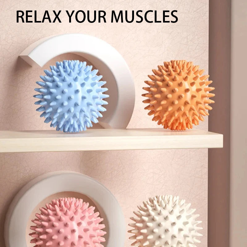 Hedgehog Massage Ball for Yoga, Sports, and Muscle Relaxation