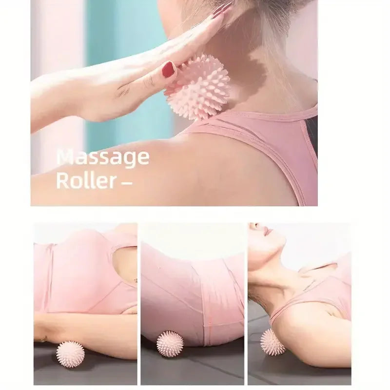 Hedgehog Massage Ball for Yoga, Sports, and Muscle Relaxation