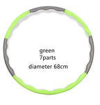 Portable Detachable Fitness Hula Hoop for Waist Training