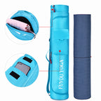 Unisex Printed Yoga Mat Bag - Sports Backpack for Pilates, Fitness & Gym