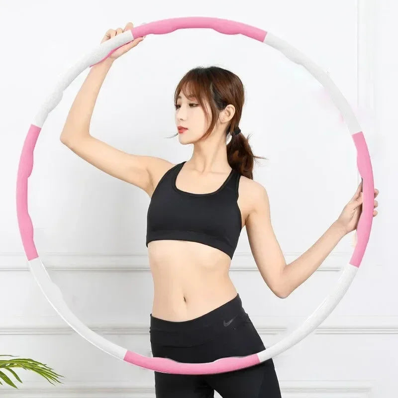 Portable Detachable Fitness Hula Hoop for Waist Training