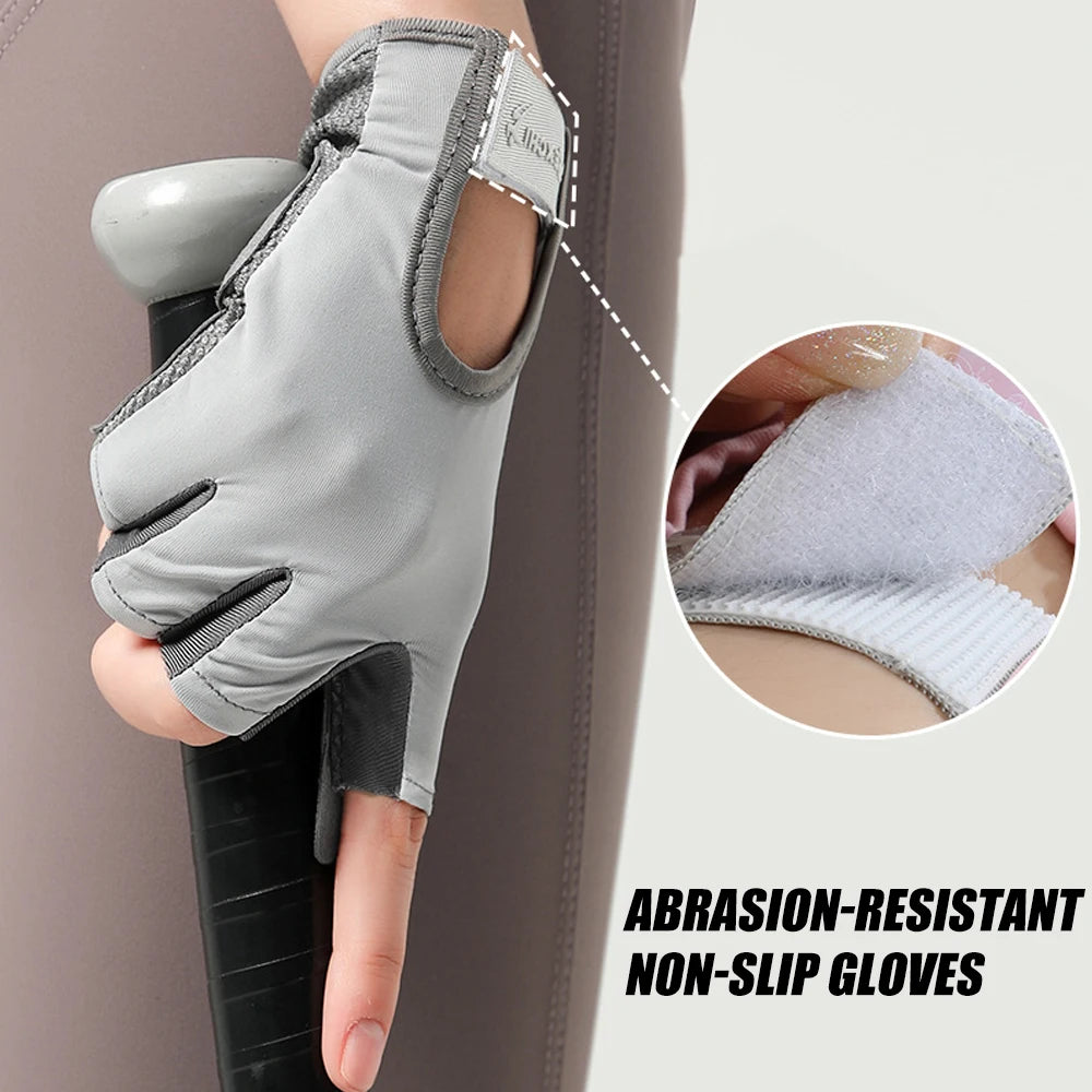 Women's Workout Gloves with Wrist Support for Gym, Lifting, and CrossFit