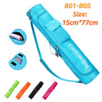 Unisex Printed Yoga Mat Bag - Sports Backpack for Pilates, Fitness & Gym