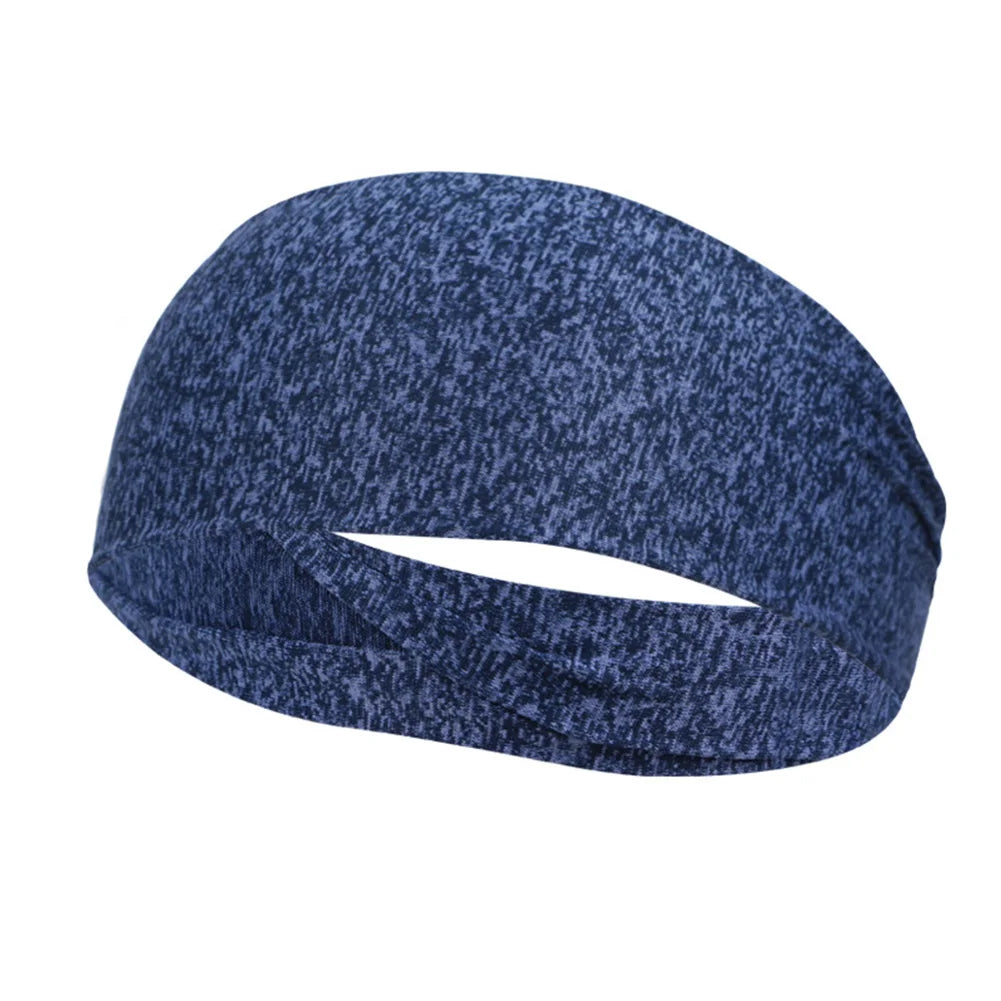 Quick-Dry Anti-Slip Sports Sweatband for Yoga, Running, and Biking
