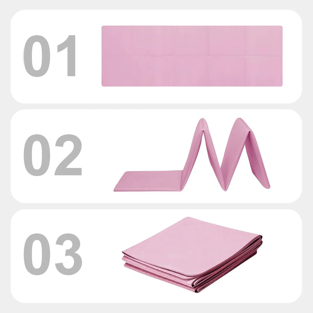 4mm Thick Anti-Slip EVA Yoga Mat for Fitness, Pilates & Gymnastics