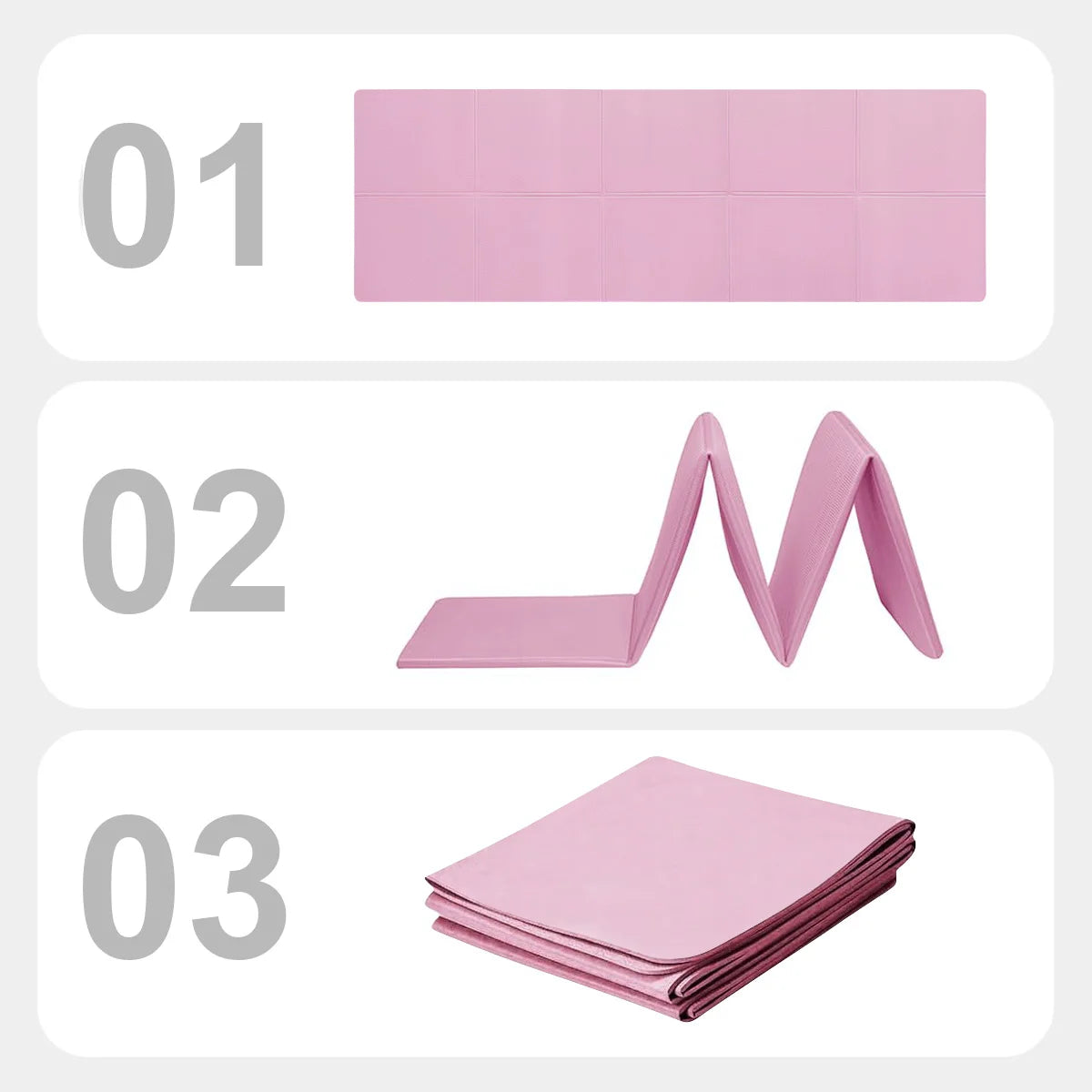 4mm Thick Anti-Slip EVA Yoga Mat for Fitness, Pilates & Gymnastics