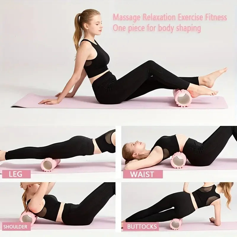 Professional Foam Roller for Yoga & Fitness - Designed for Myofascial Release and Muscle Rehabilitation