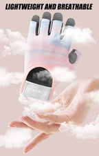 Women's Workout Gloves with Wrist Support for Gym, Lifting, and CrossFit