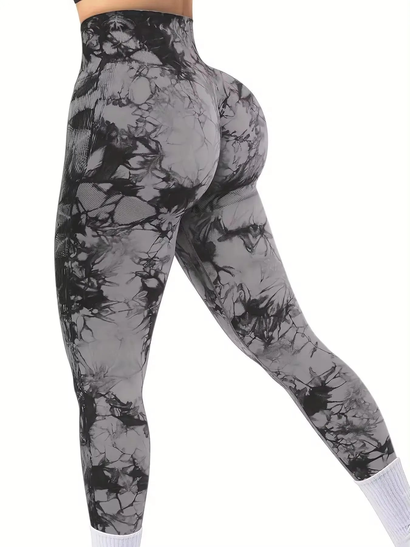 Women's Seamless High-Waist Yoga Leggings for Push-Up Fitness & Gym