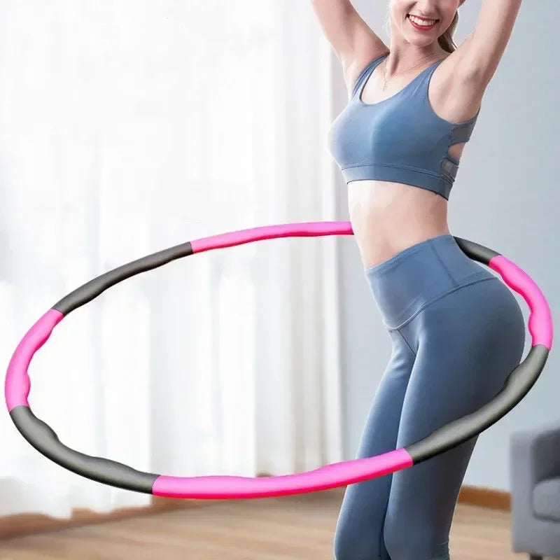 Portable Detachable Fitness Hula Hoop for Waist Training