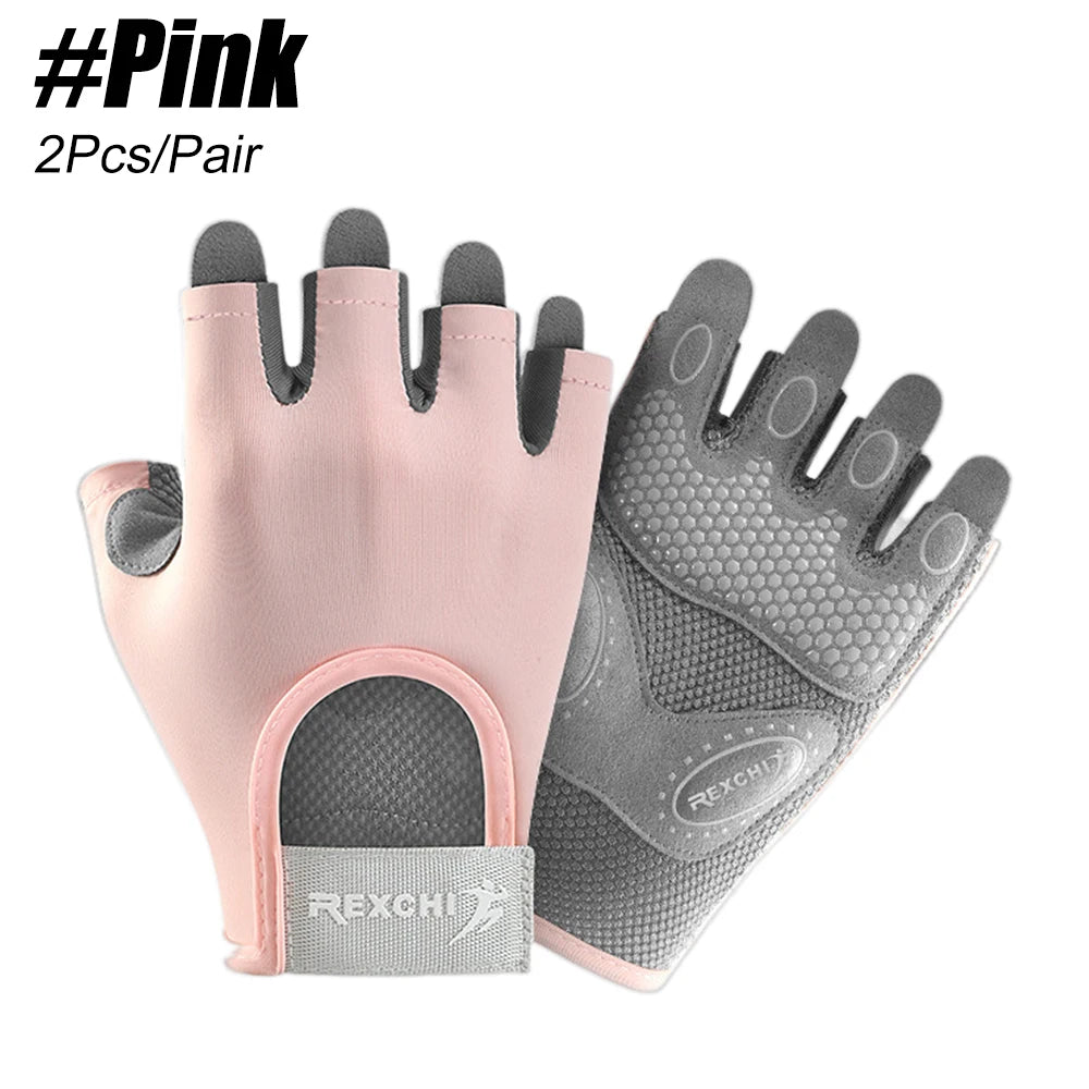 Women's Workout Gloves with Wrist Support for Gym, Lifting, and CrossFit