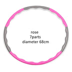 Portable Detachable Fitness Hula Hoop for Waist Training